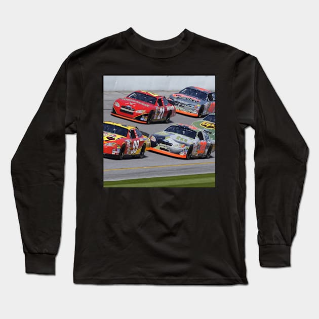 Race Long Sleeve T-Shirt by daengdesign66